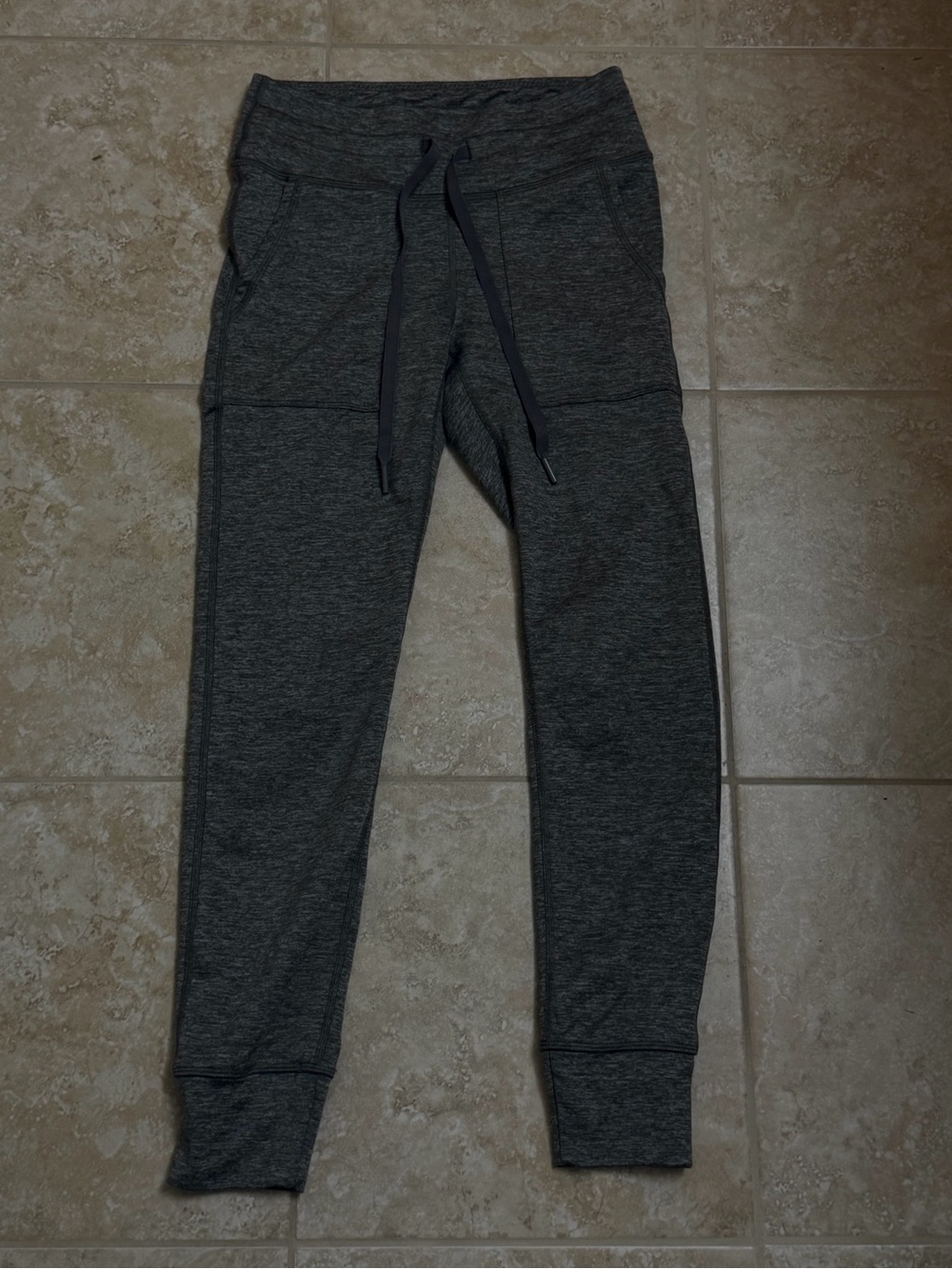 Offline By Aerie Gray Spacedye The Hugger Jogger Pants Size Small